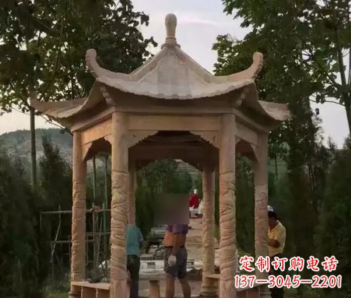 大同中领雕塑凉亭雕塑