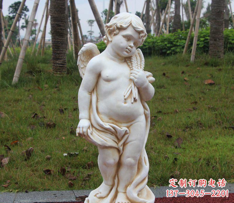 大同公园西方小天使雕塑