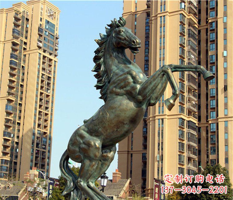 大同中领雕塑充满细节的动物铜雕