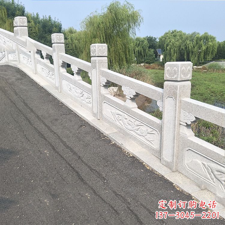 大同独特的大理石栏杆护栏雕塑,让公园更加精致