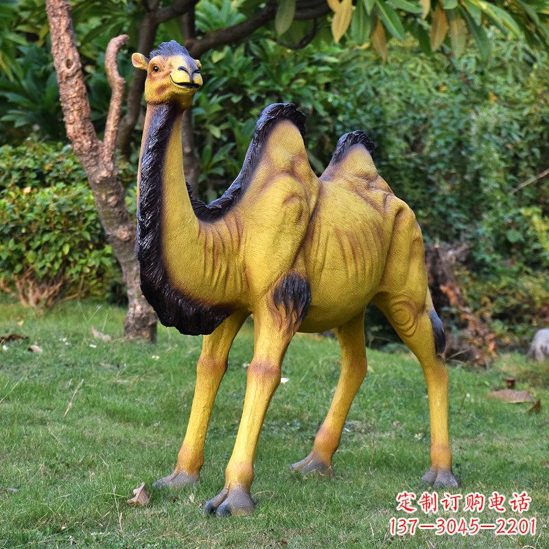 大同骆驼雕塑精美而有趣的定制装饰品