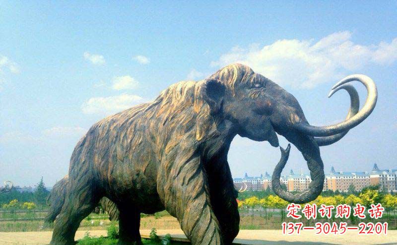 大同中领雕塑的精美铜制动物雕塑
