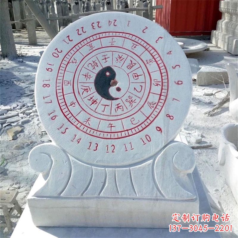 大同中领雕塑日晷仪雕塑，精美而典雅
