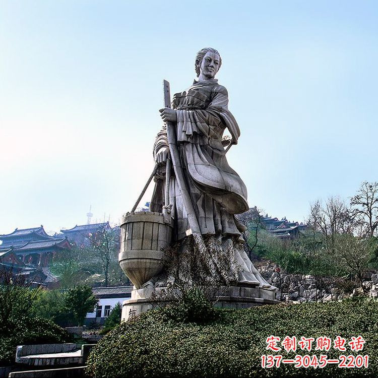 大同浪漫古典,文姜古装美女雕塑
