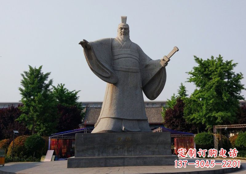 大同超越时空的名人雕塑