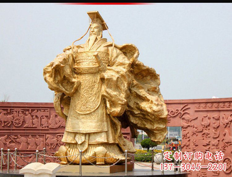 大同汉武帝铜雕,精致绝伦,彰显大汉尊贵