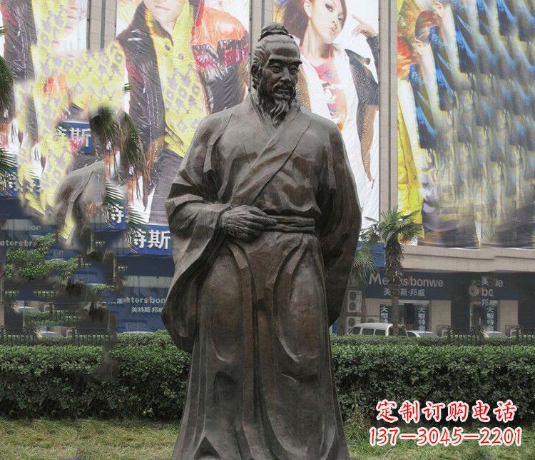 大同传承历史，激发灵感——李时珍铜雕