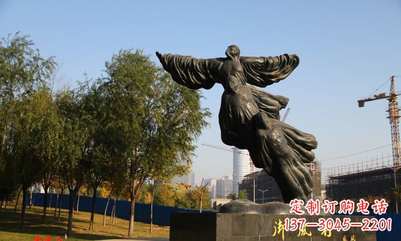 大同古典巨匠苏轼的铜雕之美