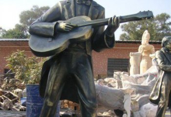 大同高端精致吉他雕塑