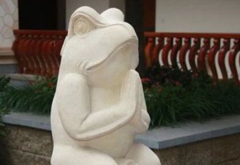 大同中领雕塑精美绝伦的青蛙石雕