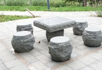 大同新题目“古典风格石桌凳雕塑”