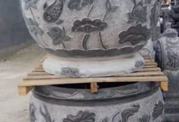 大同精致的石头水缸雕塑，为您的公园小区增添美丽色彩