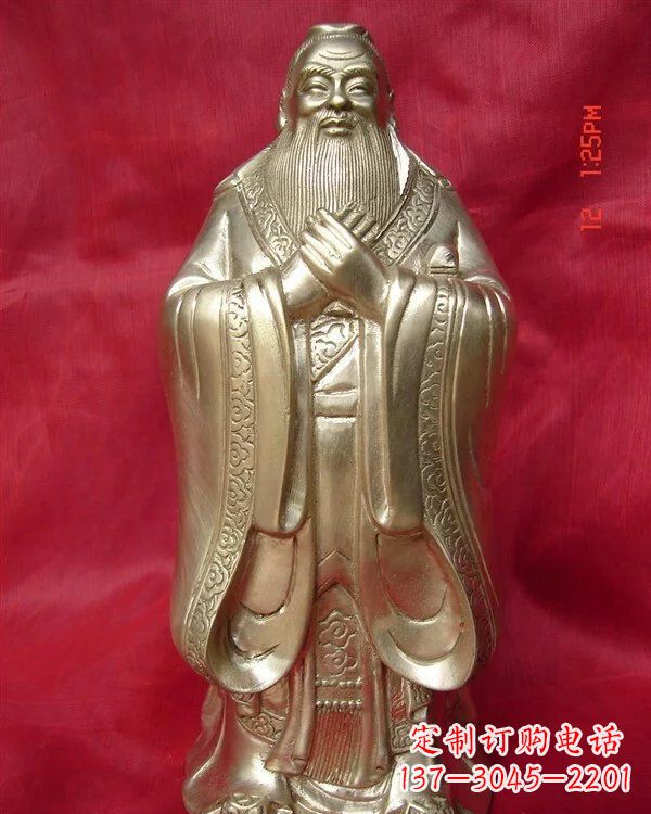 大同孔子雕塑:品质传承文明精神