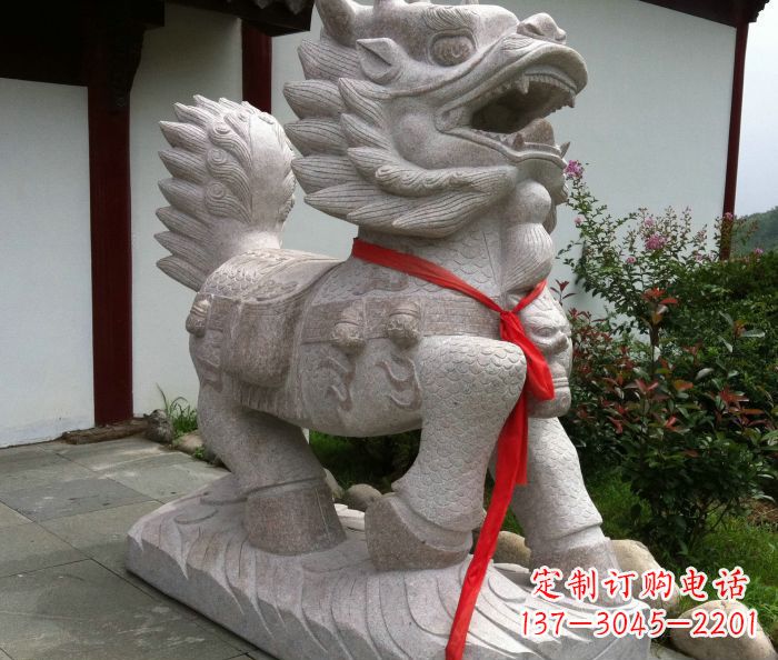 大同古典神麒麟石雕,令人叹为观止的精美艺术