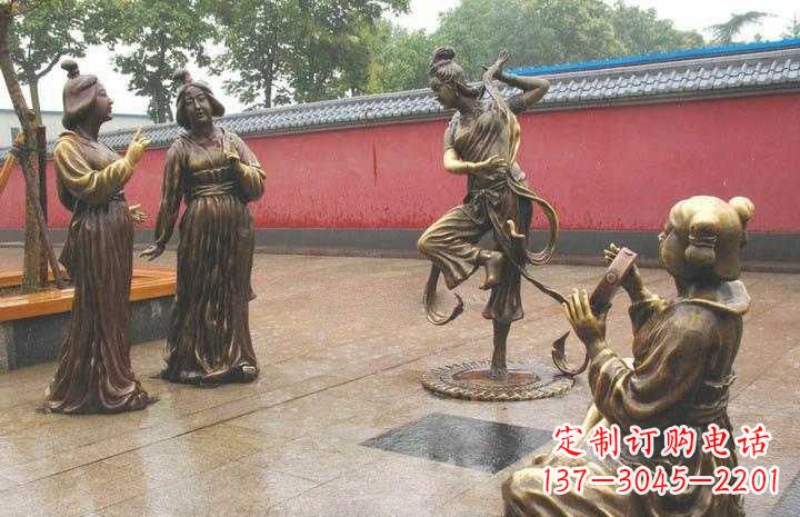 大同传承古典,超越传统,仕女铜雕塑精美绝伦!