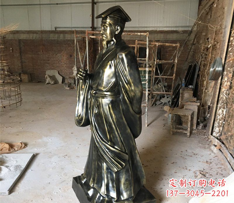 大同千古经典——代表古代艺术审美的王羲之雕塑
