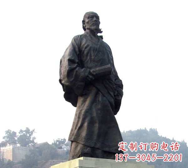 大同中领雕塑司马迁雕像,正宗传承古代文化
