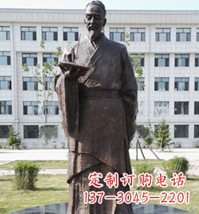 大同传承古代珍贵文化—祖冲之铜雕塑