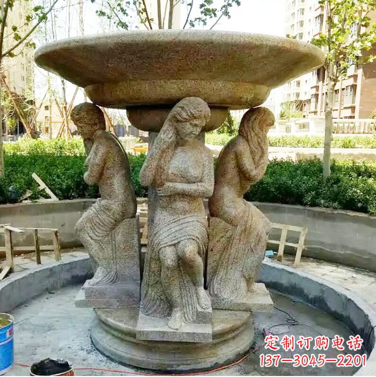 大同古典石雕喷泉