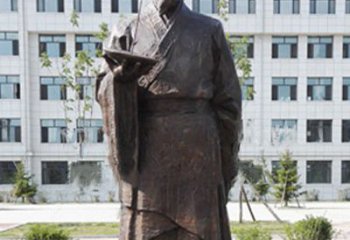 大同传承古代珍贵文化—祖冲之铜雕塑