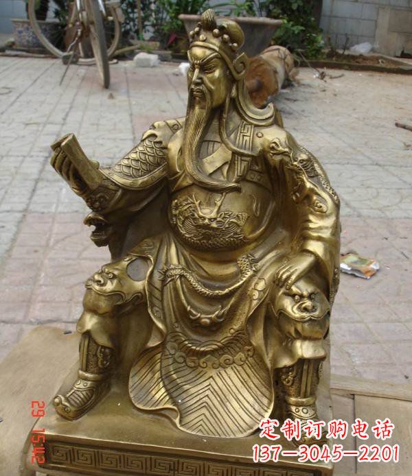 大同专业定制关公铜雕