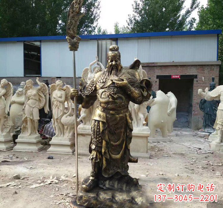 大同精致古典,尊贵典雅--关公铜雕定制
