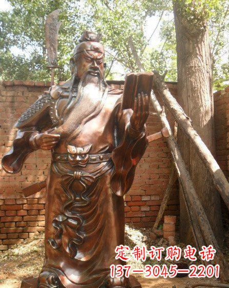 大同全新关公铜雕,让你的收藏更个性!