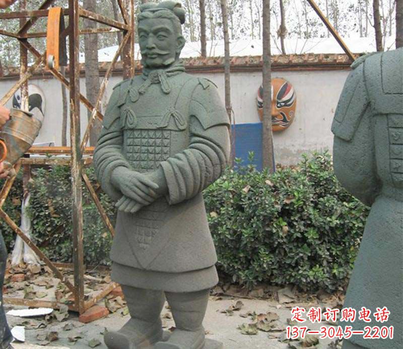 大同广场兵马俑石雕