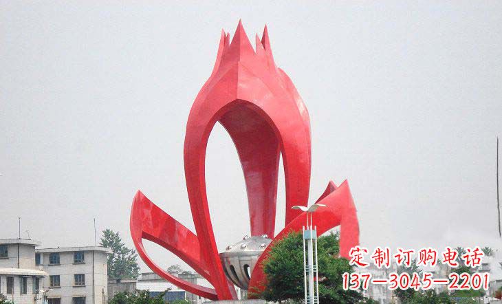 大同中领雕塑:莲蓬雕塑,营造神秘艺术气息
