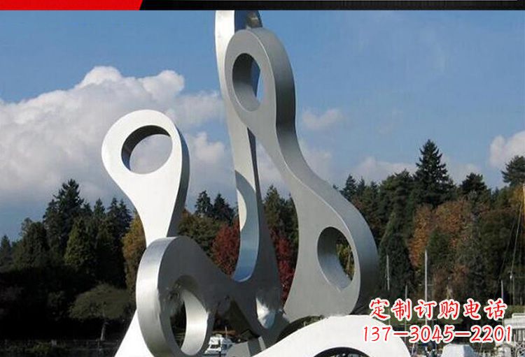 大同专业定制不锈钢字母景观雕塑