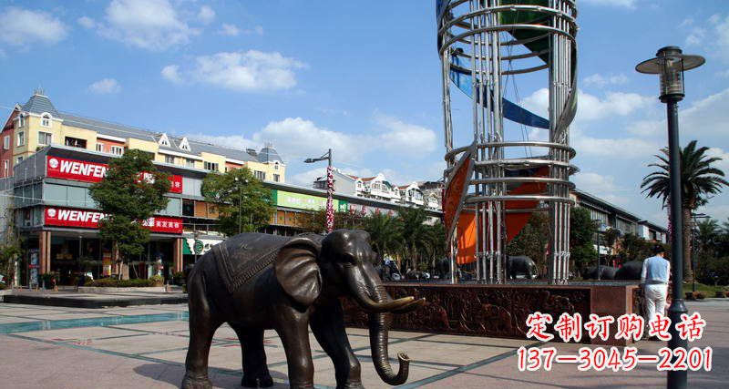 大同大象雕塑,倍受关注