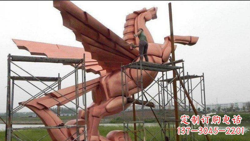 大同飞马铜雕：完美艺术品