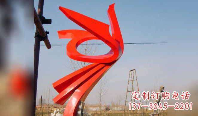 大同高贵凤凰不锈钢雕塑