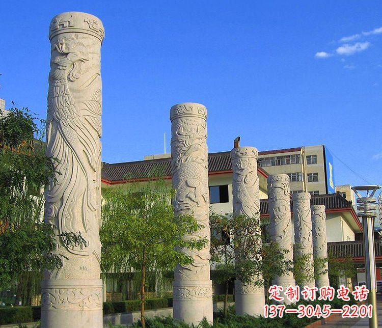 大同中领雕塑:凤凰石雕精美雕塑
