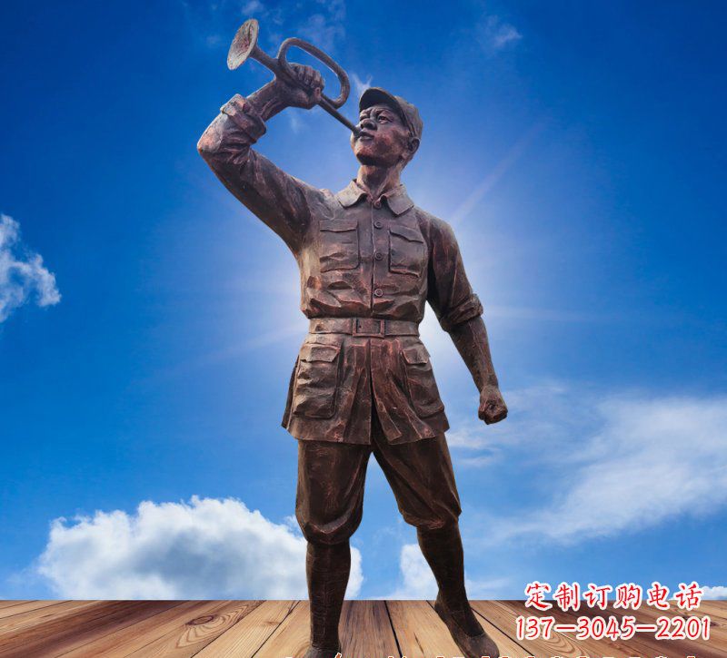 大同领雕塑:具有历史意义的红军铜雕