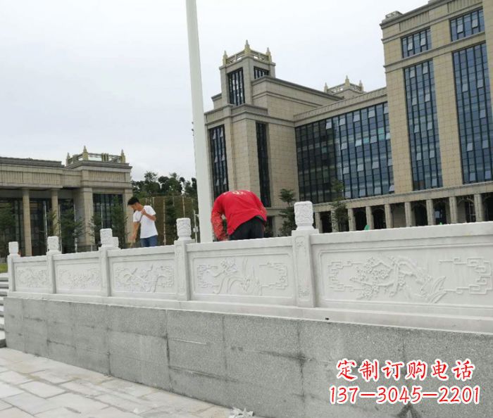 大同精美大理石栏板雕塑
