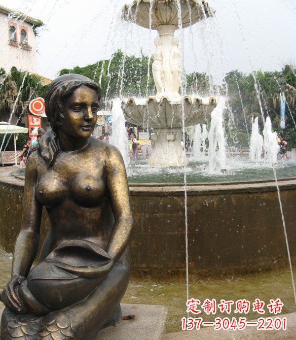 大同海螺景观铜雕展现经典之美