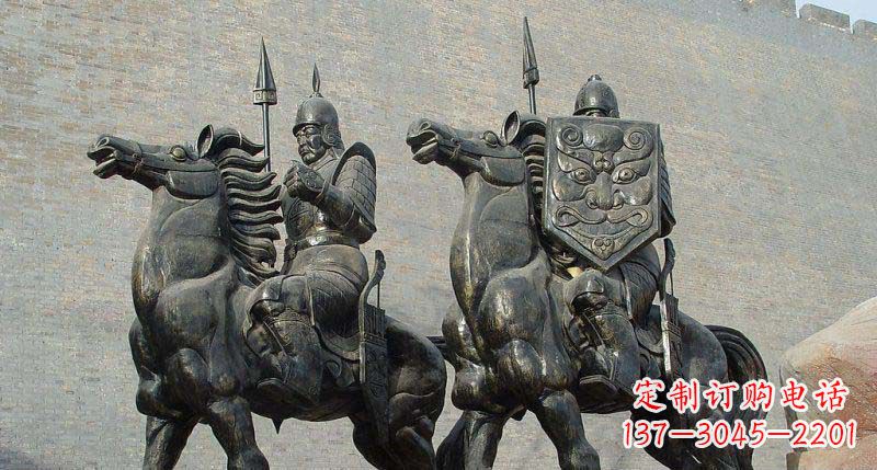 大同中领雕塑推出的将军铜雕以古代将军的形象为…