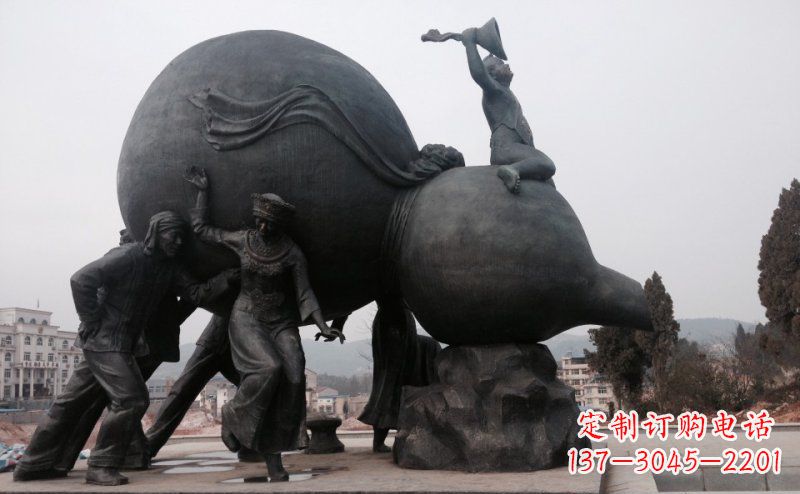 大同皇家感觉,海量葫芦雕塑,满足你的高端定制需求