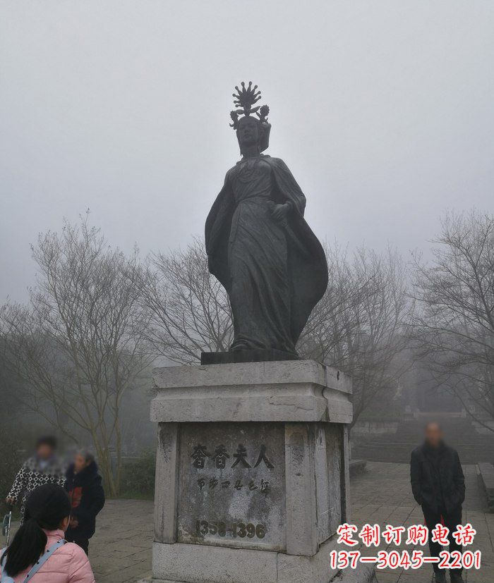 大同精美典雅的名人铜雕