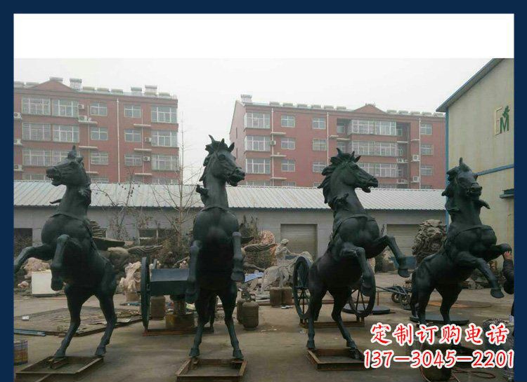 大同中领雕塑推出的优雅动物铜雕飞马，以其出色…