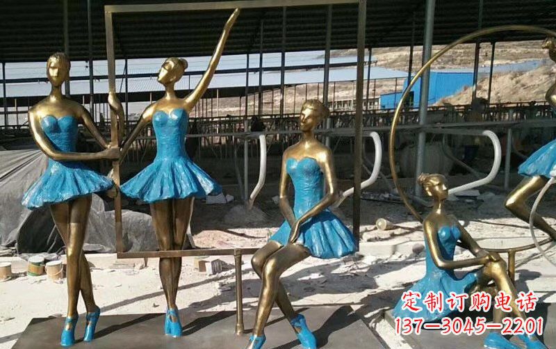 大同中领雕塑--美女芭蕾雕塑定制