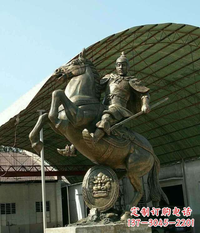 大同中领雕塑,赵子龙龙雕塑,为您臻致高级艺术品