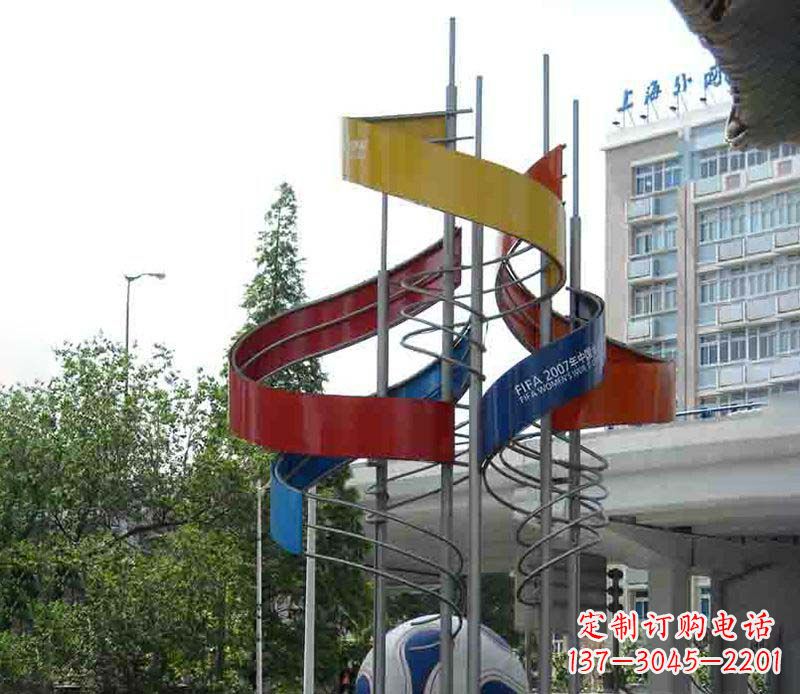 大同精美的不锈钢足球雕塑
