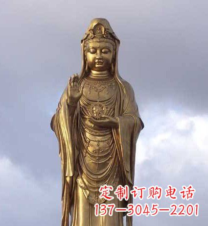 大同佛祖蛤蜊观音精美大型雕塑