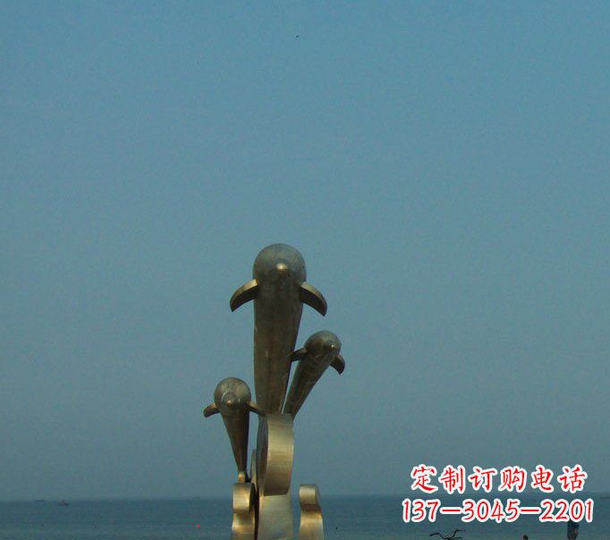 大同浪漫海豚艺术雕塑是中领雕塑为您量身定制的…