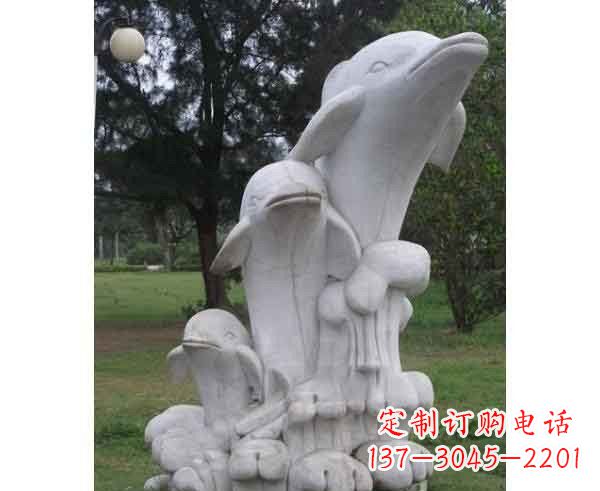 大同海豚石雕,尽显细腻之美