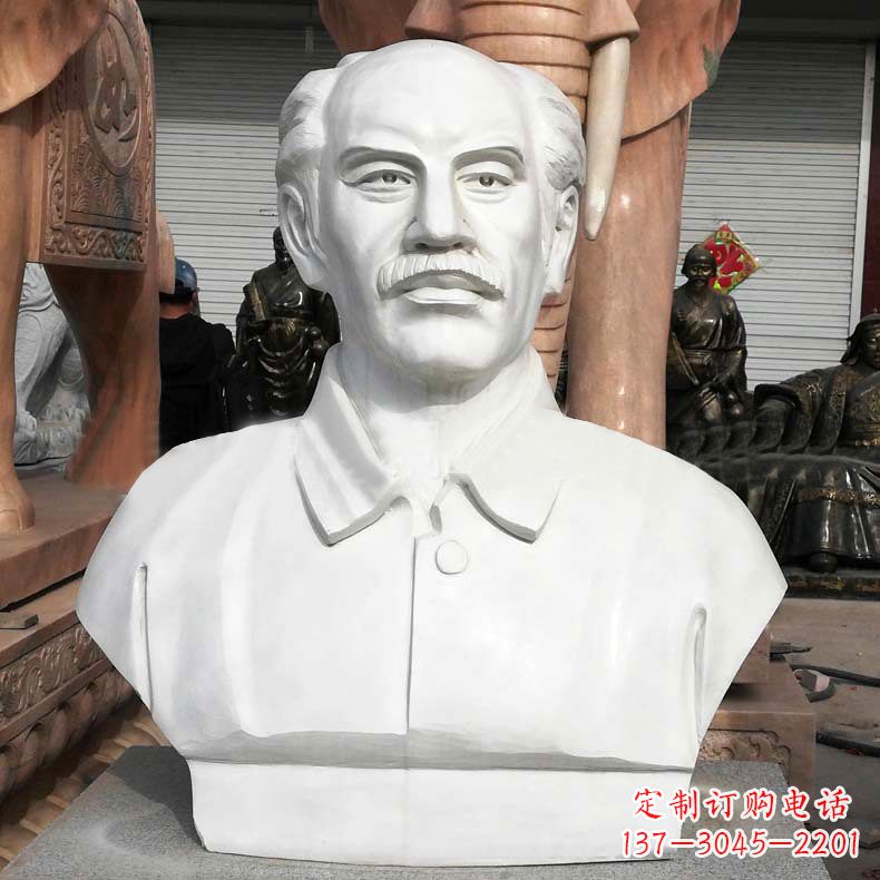 大同白求恩胸像雕塑——校园世界名人著名医生的终极象征