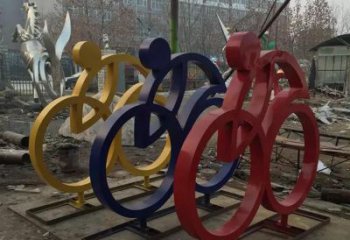 大同中领雕塑推出的自行车雕塑是一件别具一格的…