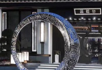 大同精致圆环喷泉雕塑陪伴你的绿色城市